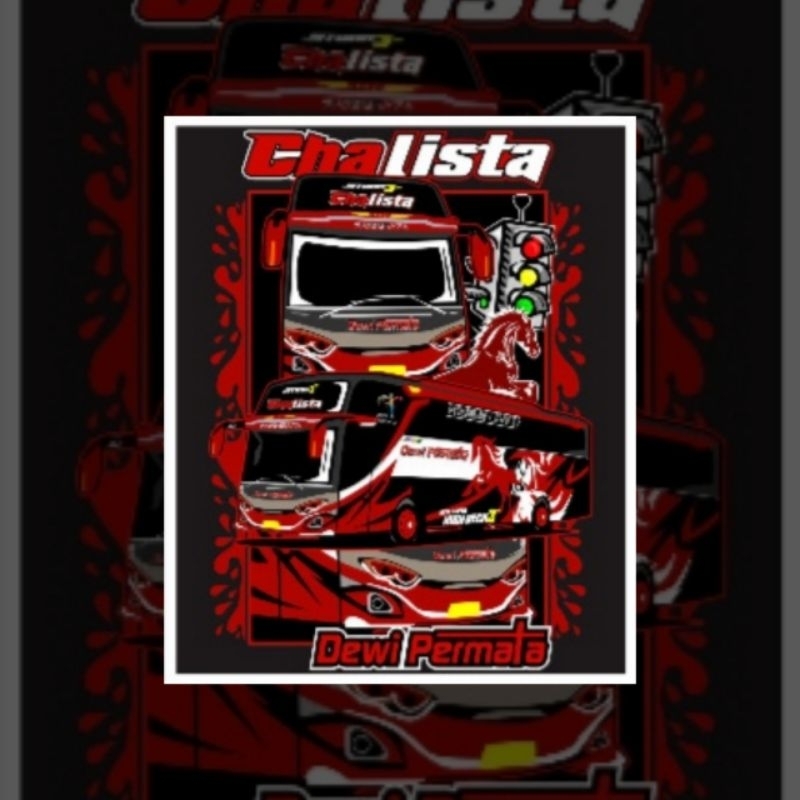 

(free sticker)CETAK STICKER BUSMANIA 5 PCS CHALISTA HOLOGRAM TERMURAH