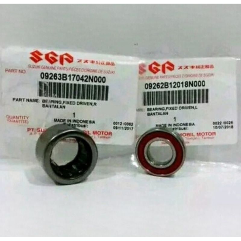 Lahar Bearing Bambu Pully Asli SGP Nex 09263B17042N000&09262B12018N000