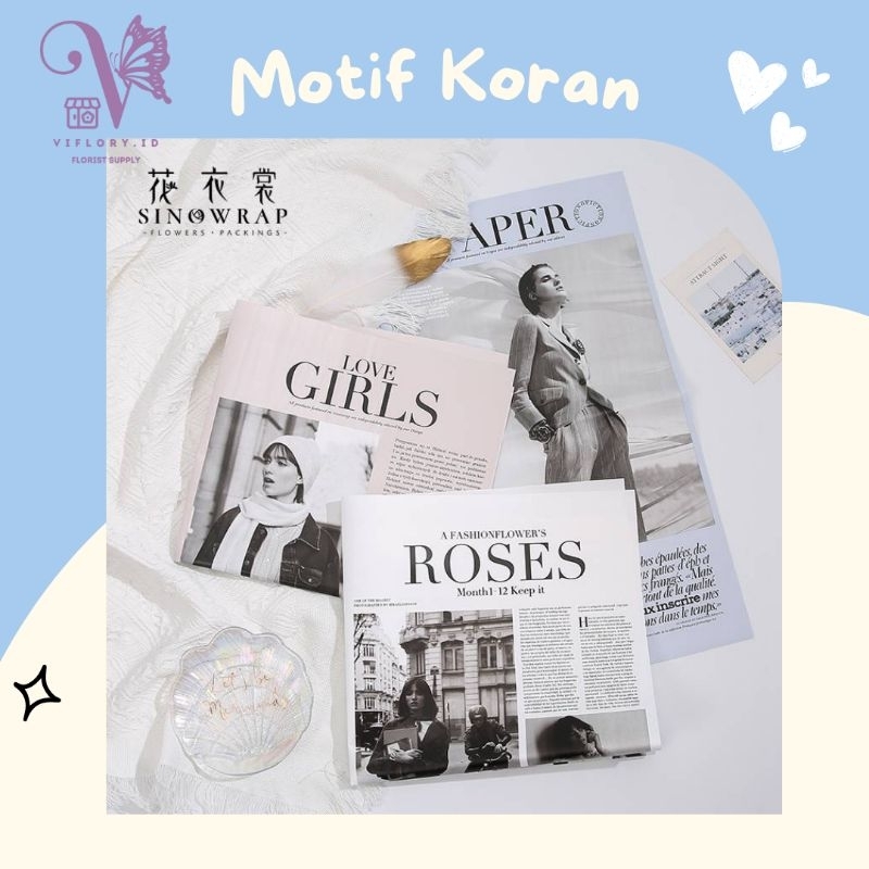 KERTAS BUKET MOTIF KORAN