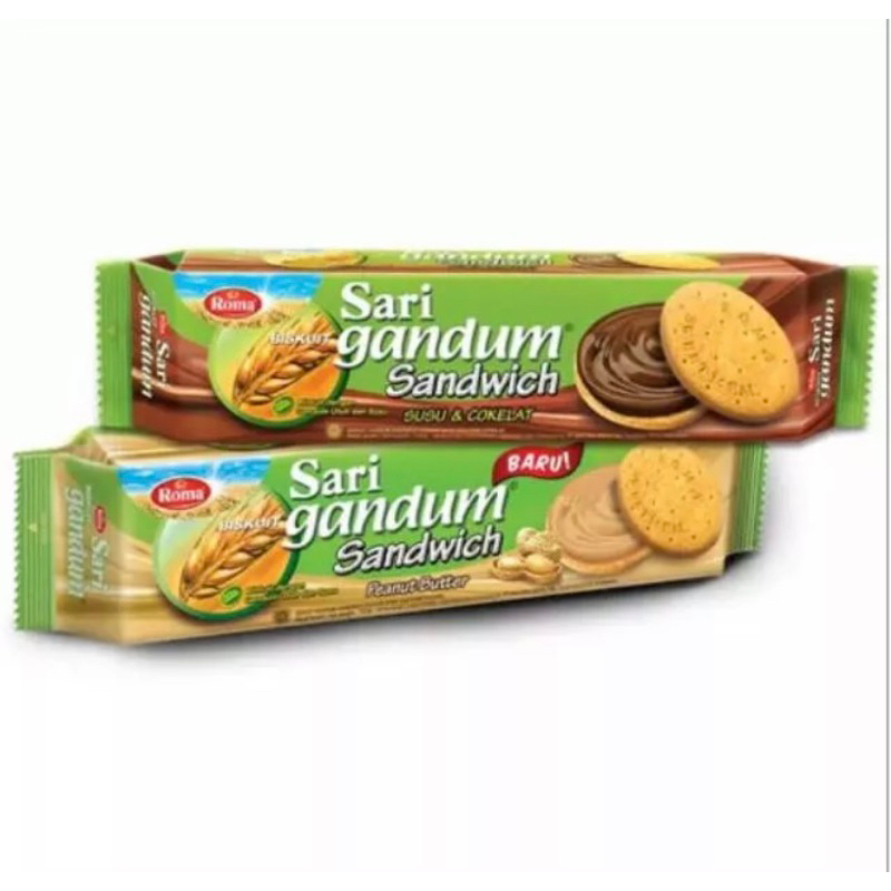 

ROMA SARI GANDUM SANDWICH 115g