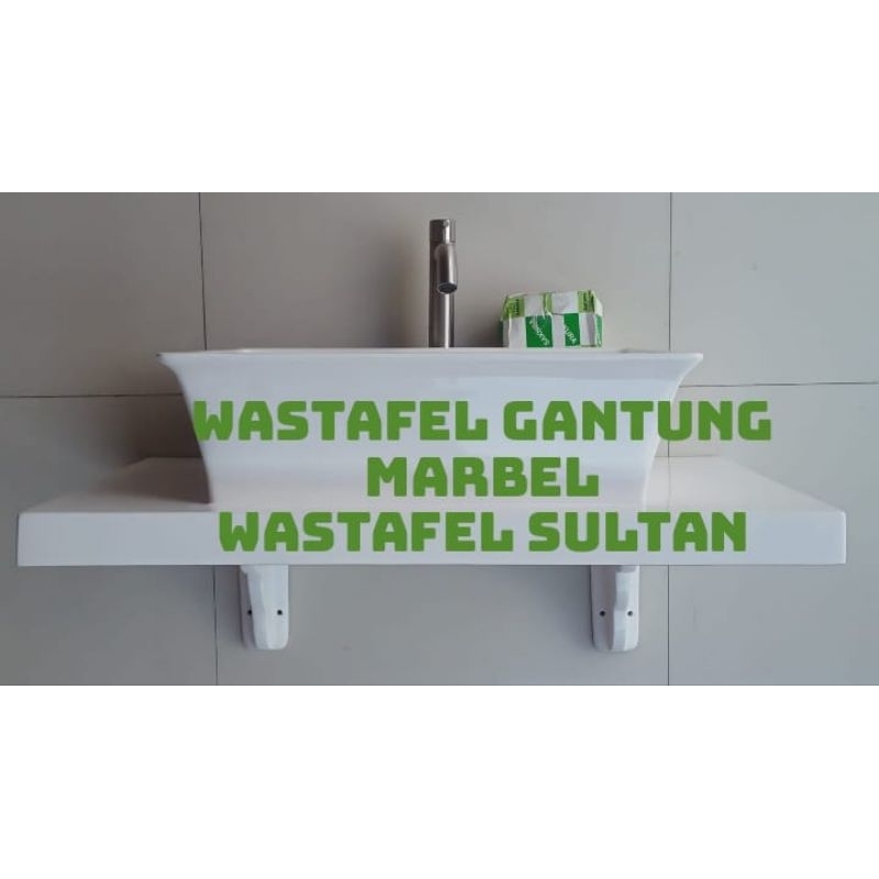 wastafel gantung / wastafel hotel / wastafel dinding kamar mandi