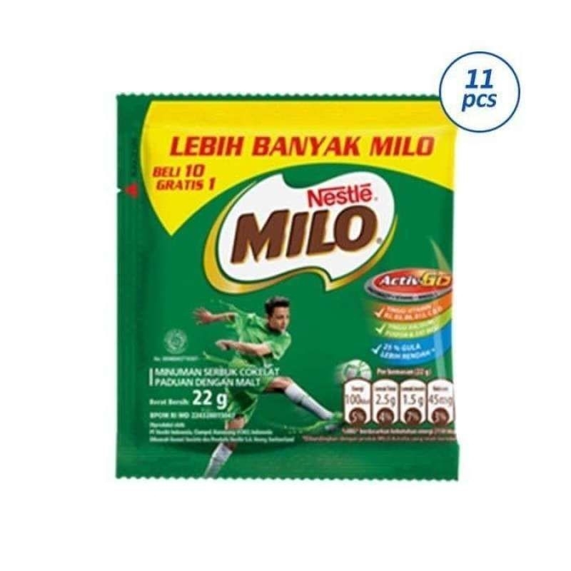 

milo renceng dapat 11pcs