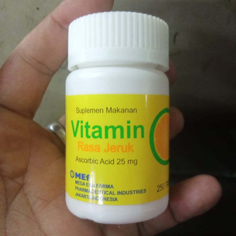 VITAMIN C 25mg MEF 250tablet