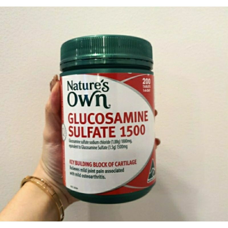 Nature's own glucosamine sulfate 1500mg 1500 mg 320 tabs