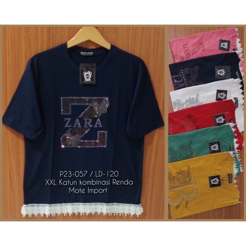 KAOS WANITA JUMBO XXXL LD 120-140