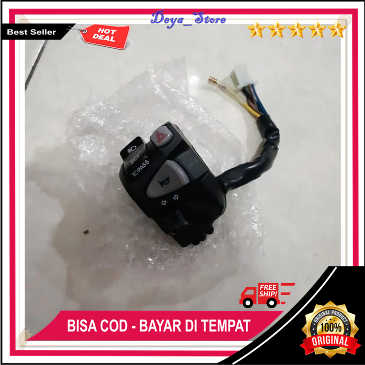 Holder Saklar Kiri Nmax PCX Vario 150 Beat Street DLL Domino Holder Saklar Kiri Set Berkualitas