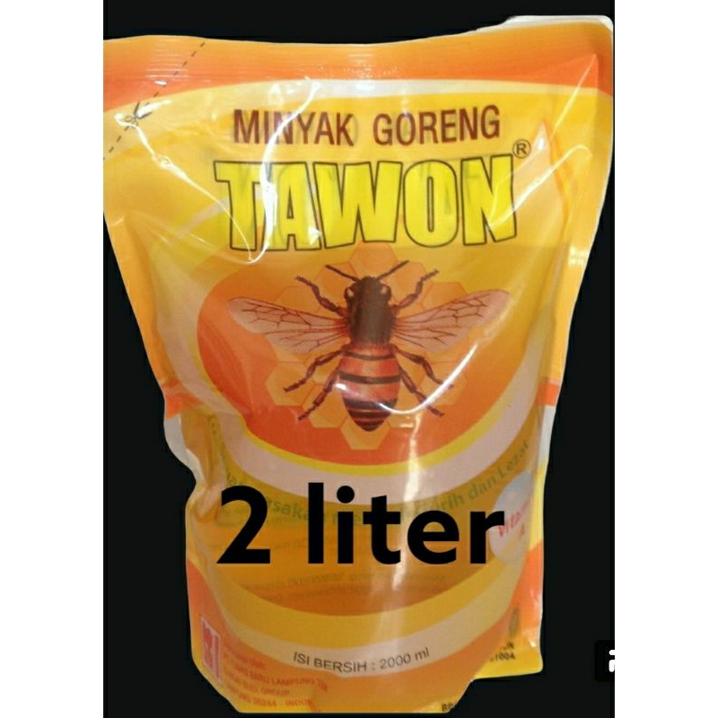 

minyak goreng merek Tawon 2 liter