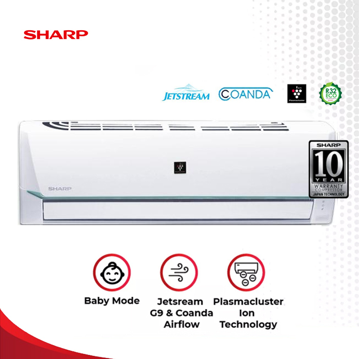 AHAP-5UHL AC SHARP 0.5PK+PASANG (LOW WATT THAILAND