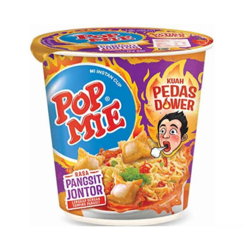 

pop mie rasa pangsit jontor dpt 5 buah