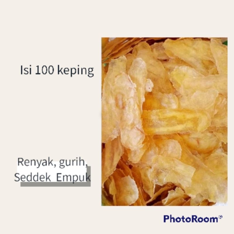 

KRIPIK SINGKONG/KRIPIK TETTE 100 KEPING ENAK REYAH GURIH PUTIH BERSIH SEDDE' NYAMAN KHAS MADURA