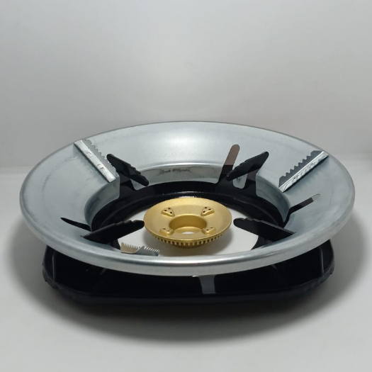 PAKET  Tatakan Kompor + Alas Tatakan Kompor Gas Anti Angin Penghemat Gas + Burner Kuningan Kecil Kom