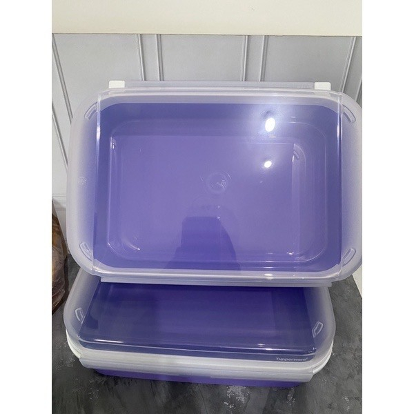 Tupperware ezy rect keeper 2L kotak penyimpan makanan