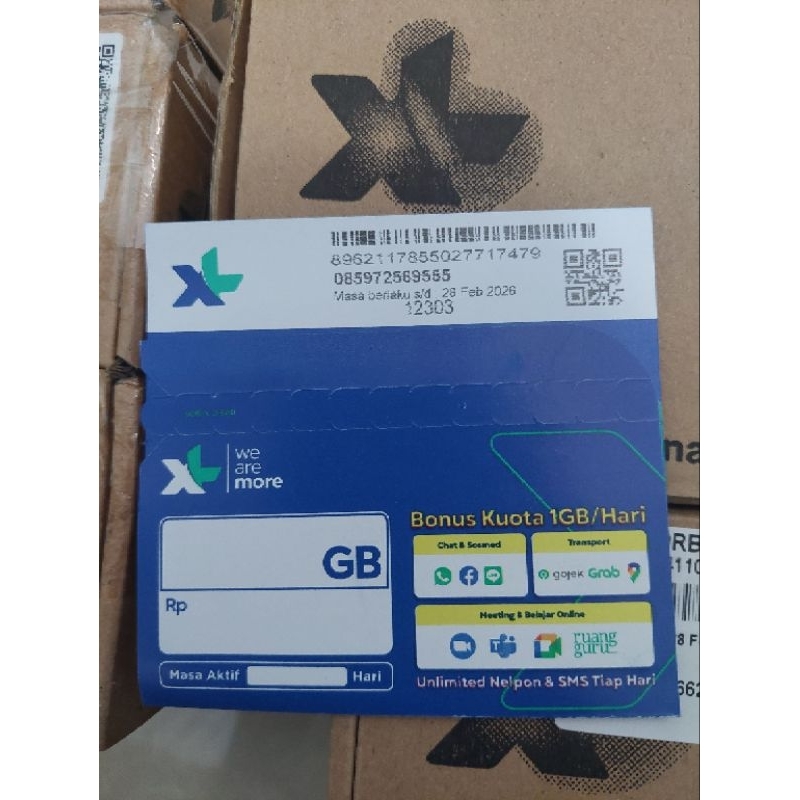 Kartu Perdana XL Combo Flex XXL 48GB Nasional 30 Day