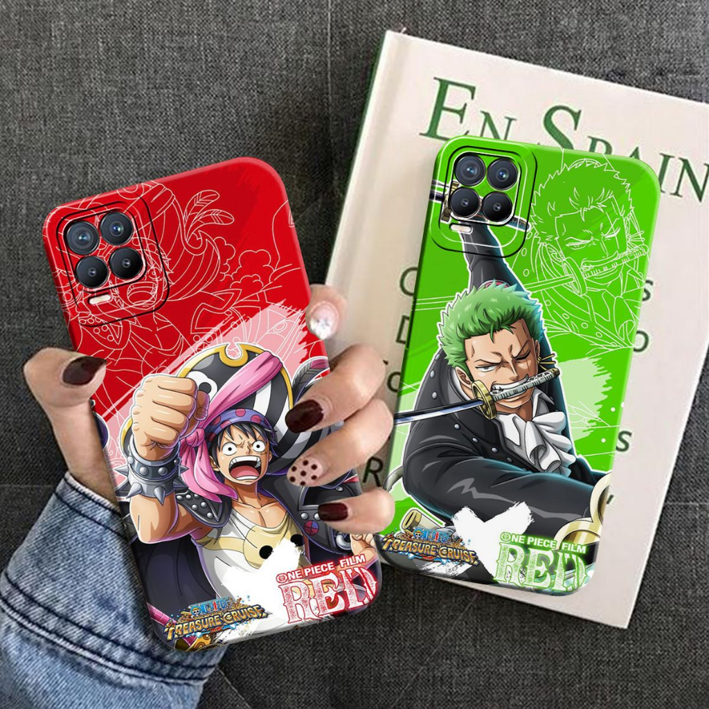 Softcase Realme 8 4G/Realme 8 Pro 4G Motif Anime One Piece Keren - Case Animelovers - Case Silikon -