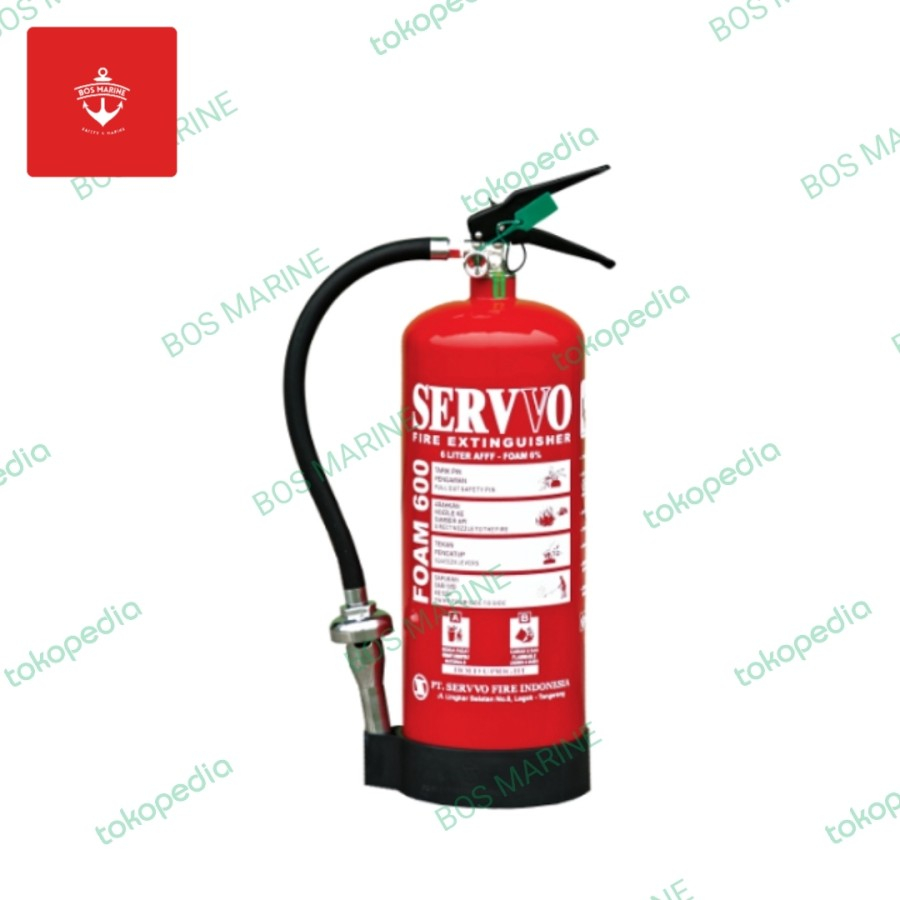 FIRE EXTINGUISHER SERVVO 6KG POWDER