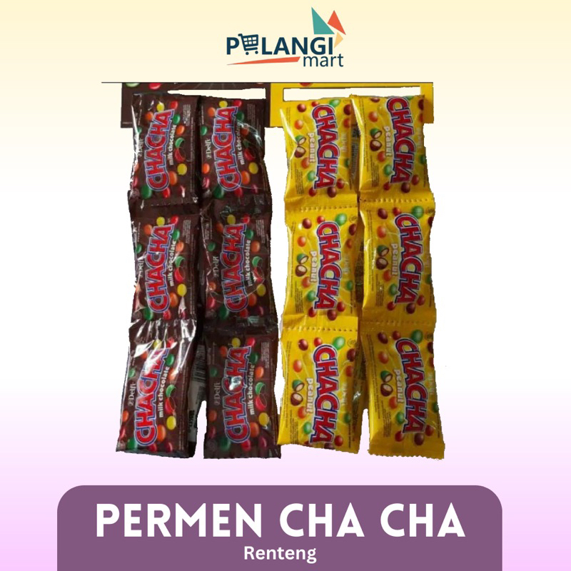 

PERMEN CHA CHA RENTENG ISI 10X5 GR