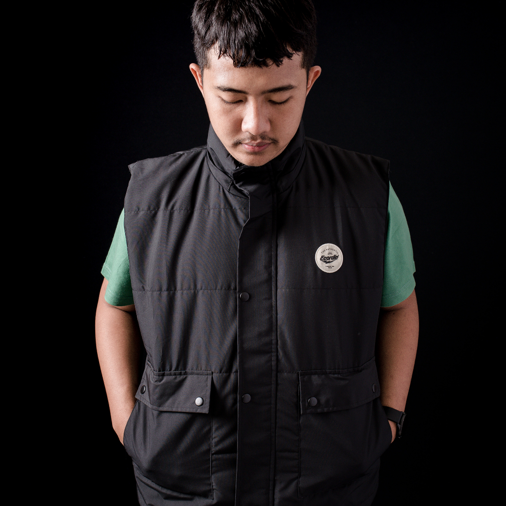 Ecordie '' MANSON-2 " Jaket Vest hoodie