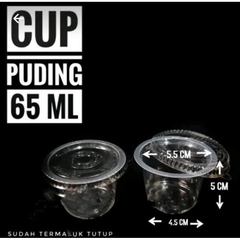 CUP PUDING AGAR-AGAR 65ML