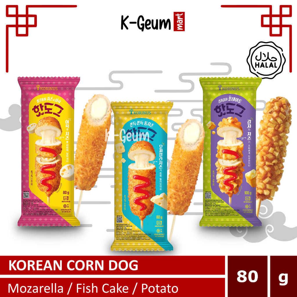 

Corn Dog Korea | Korean Corndog Mozzarela Cheese Fish Cake Potato