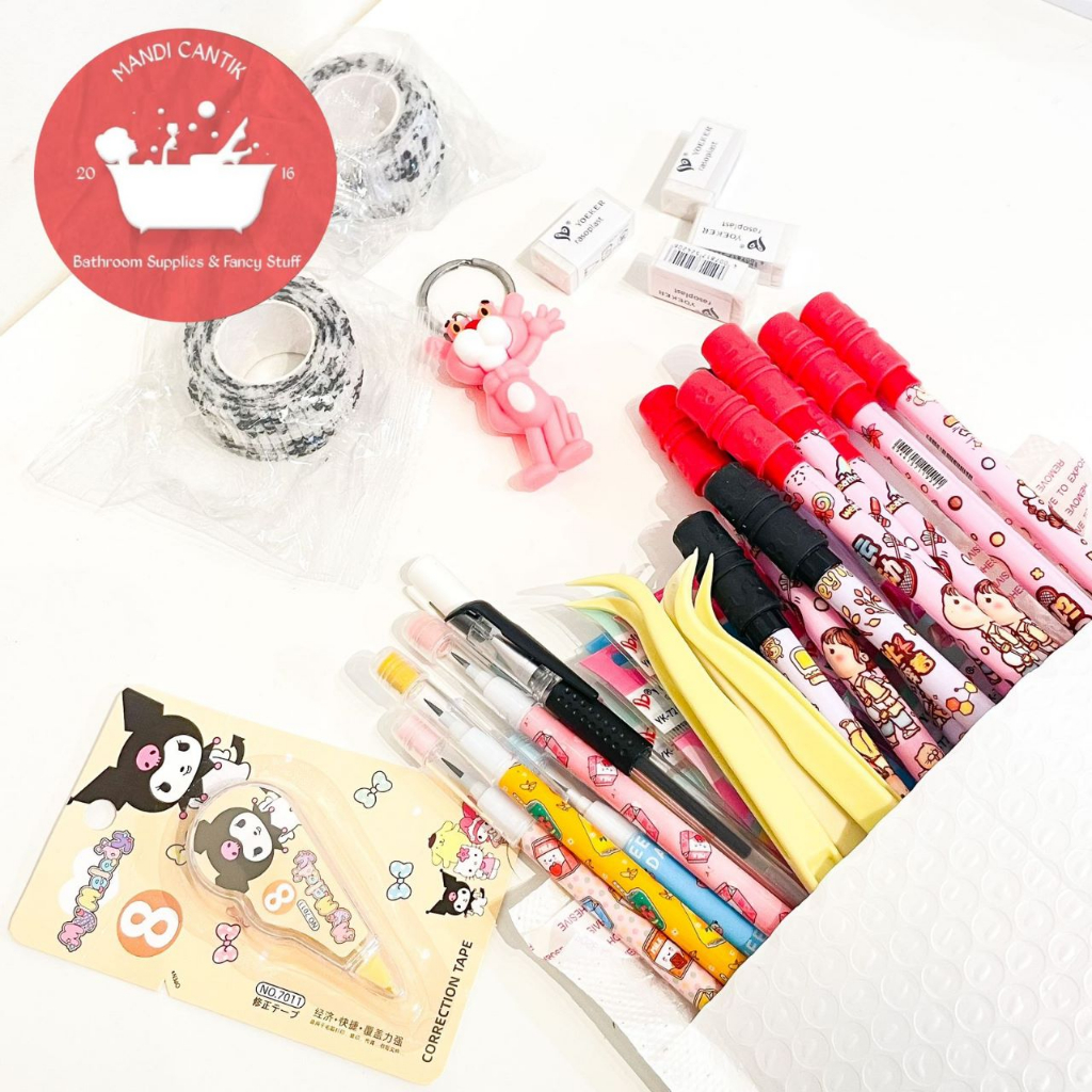 

PAKET ALAT TULIS BUBBLE UKURAN 19 X 15,8 CM