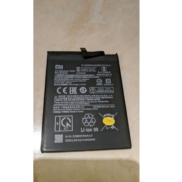 Baterai Redmi Note 10/10s (BN 59)