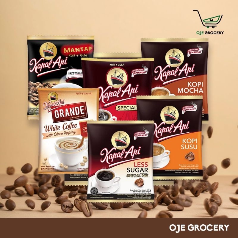 

KAPAL API KOPI INSTANT (5 SACHET) SPECIAL MIX MANTAP KOPI GULA SUSU