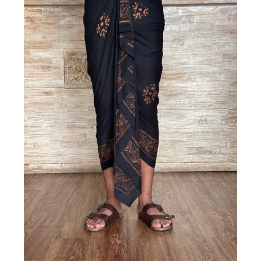 KAMEN BATIK BALI SETENGAH JADI | KAMEN BATIK COWOK