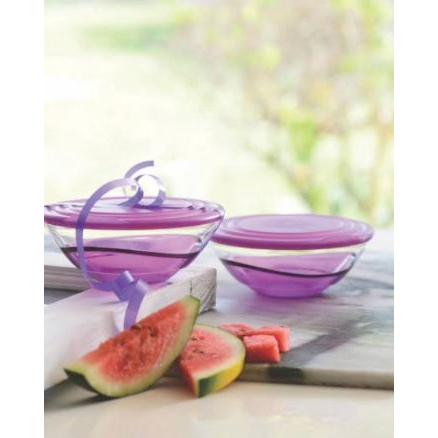 CUCI GUDANG  Eleganzia bowl tupperware ungu satuan ecer piring mangkok mangkuk peralatan dapur