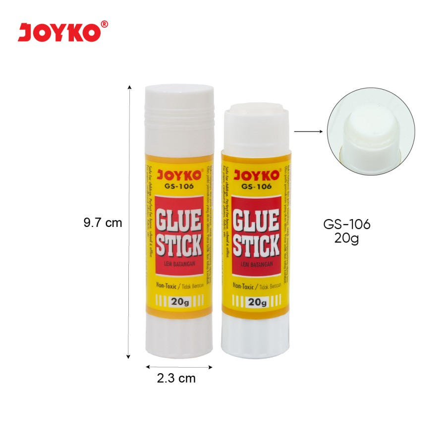 

Glue Stick / Lem Kertas Batang Joyko GS-106 20g