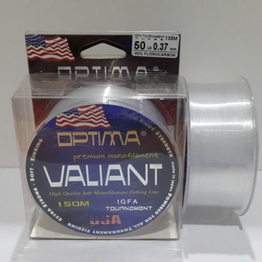 Senar Optima Valiant Clear Fluorocarbon IGFA 150m