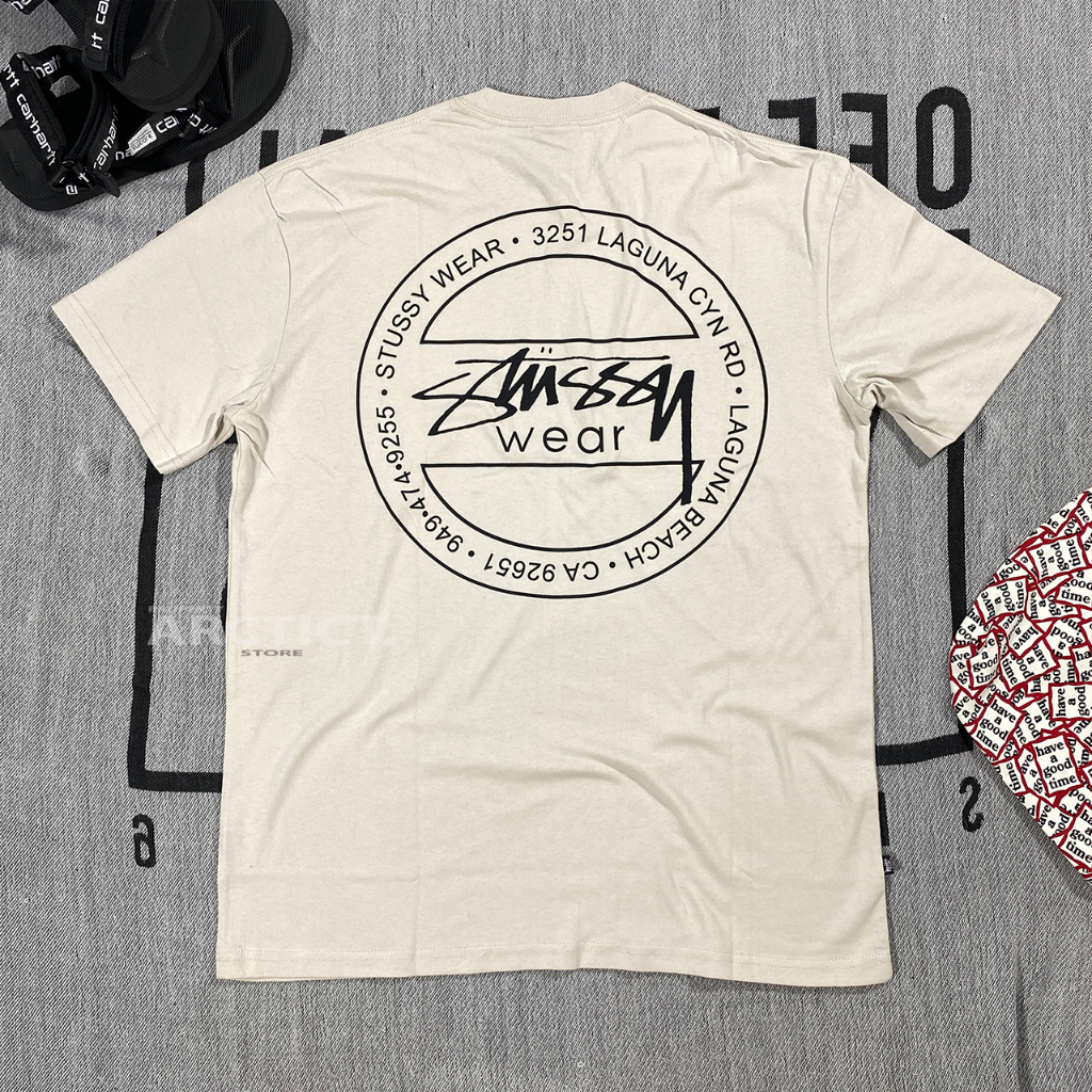 STUSSY WEAR POCKET TEE - KHAKI