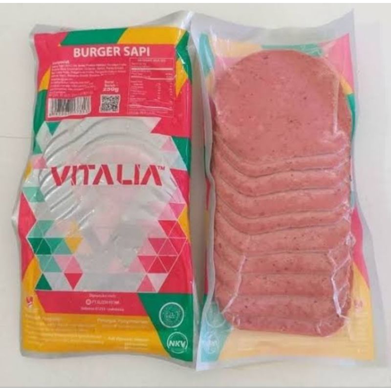 

vitalia beef burger 250gr