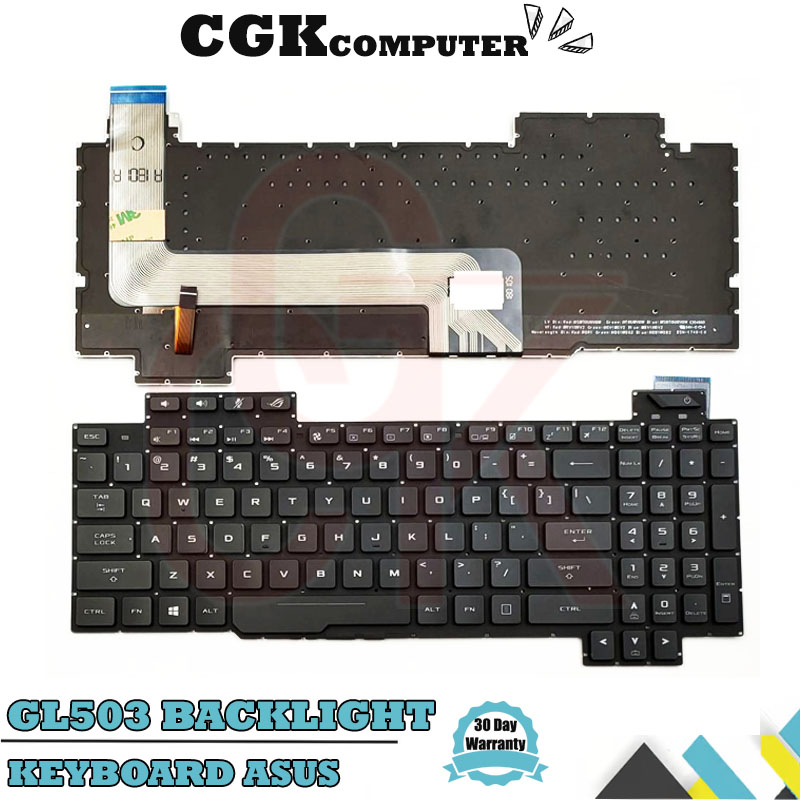 Keyboard Laptop Asus ROG Strix GL503 GL703 GL503V GL503VD GL503VM