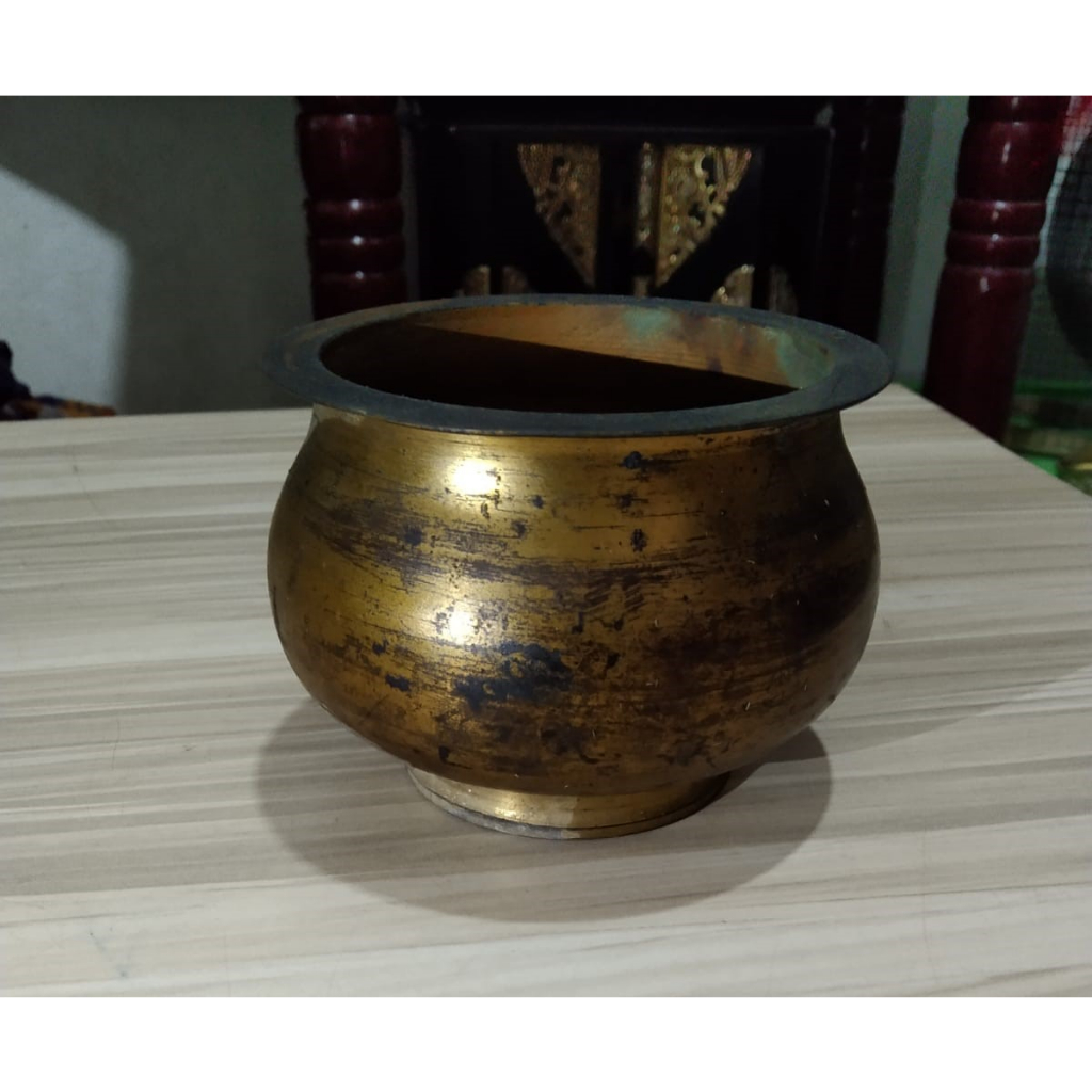 Tempat Dupa Kuningan Kuno Jadul Antik