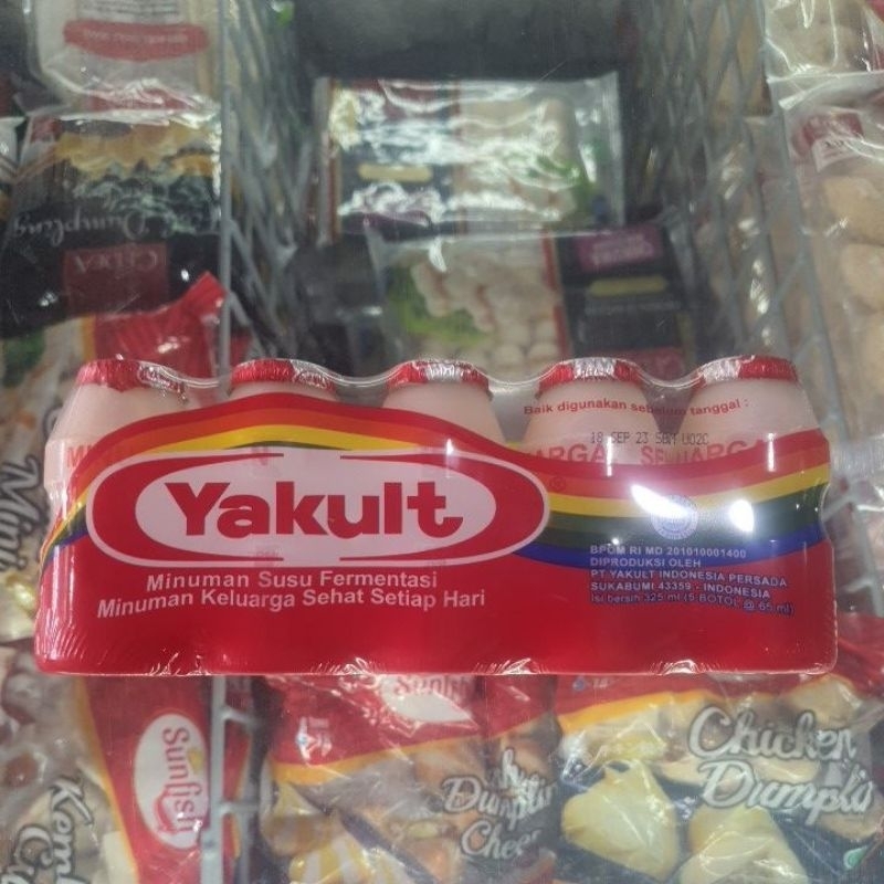 

Yakult (65ml x 5 botol)