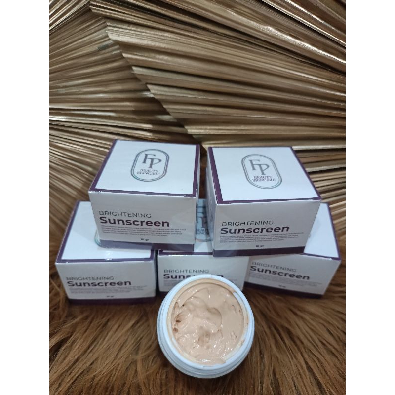 sunscreen FP beauty