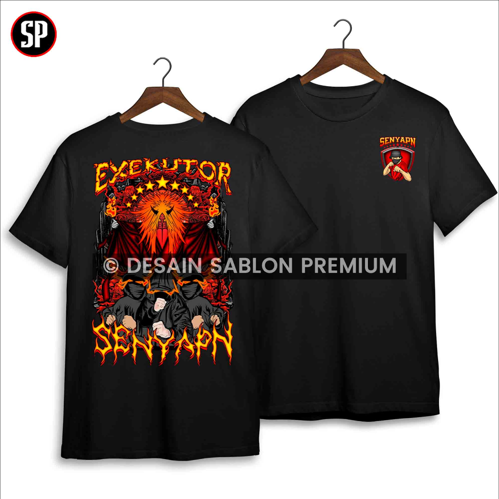 Kaos Pagar Nusa Distro Trio Exekutor Senyapn Terbaru - Zona Baku Hantam - Kaos Gasmi Raj Duel Keren 
