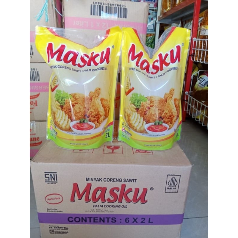 

Minyak goreng Masku 2liter