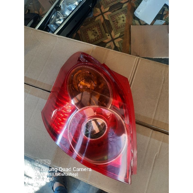 stoplamp lampu belakang toyota yaris trd j e s limited 2012 2013 kiri original