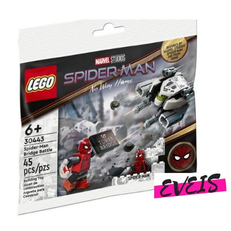 LEGO Marvel Studios 30443 Poly Bag Spiderman Bridge Battle No Way Home (6 Tahun+)
