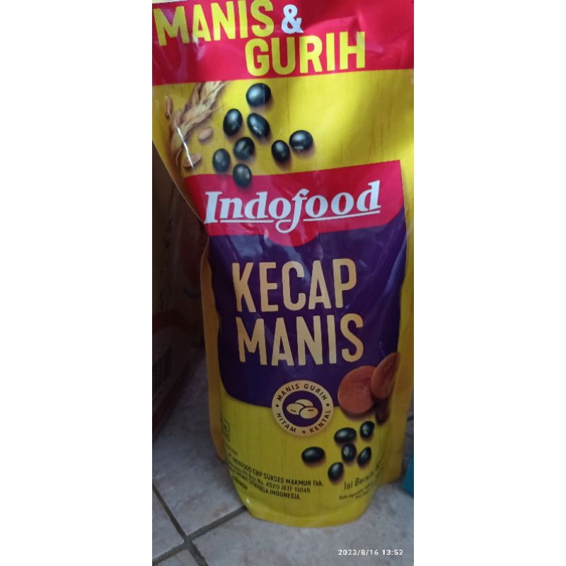 

KECAP INDOFOOD BESAR (MANIS DAN GURIH)