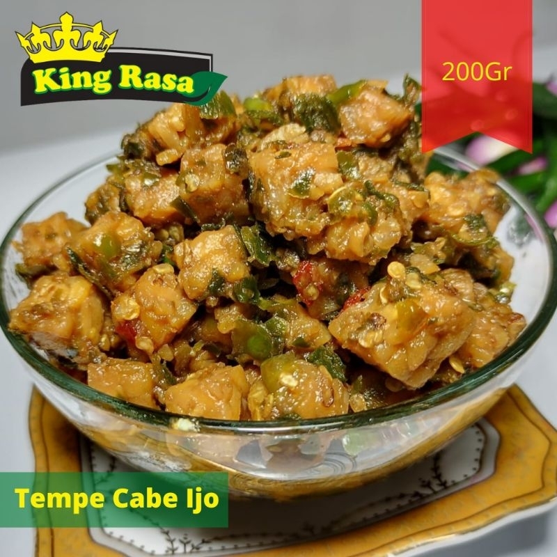 

Tempe Cabe Ijo Orek Tempe Cabe Ijo Frozen 200gr Tempe Orek Cabe Ijo Pedas Orek Tempe King Rasa