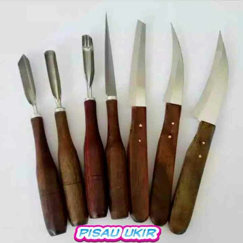 ✅PISAU UKIR BUAH SAYUR pisau garnish isi 3 Pisau Ukir Buah Dan Sayur Pisau Tumpeng