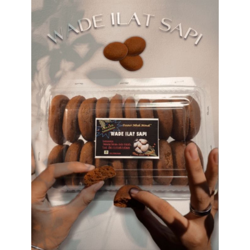 

Wadai Ilat Sapi - Kue khas Kalimantan Timur