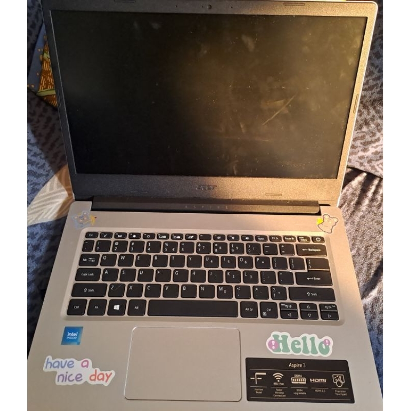 ACER Aspire 3 Slim A314-35-C80W [14"/Intel N5100/4GB/SSD 256GB/Windows 11/OHS/SIL]