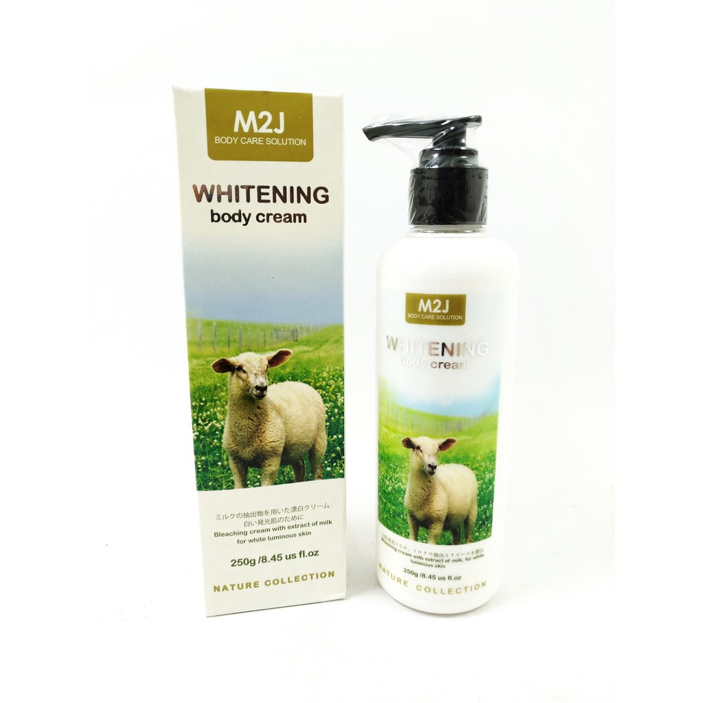 M2J WHITENING BODY CREAM