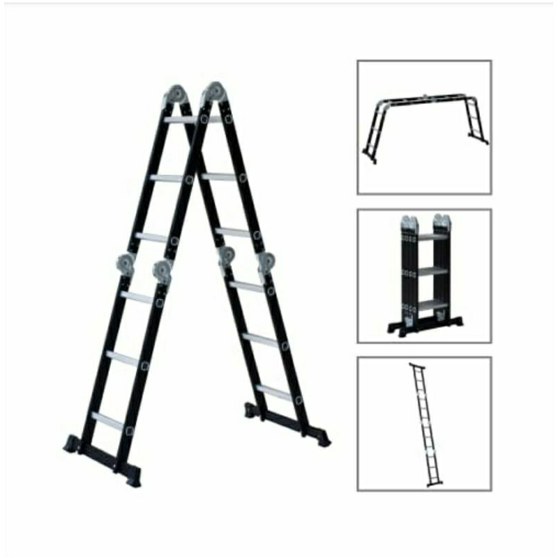 Tangga Lipat Multifungsi 3.13 Meter Merk Krisbow