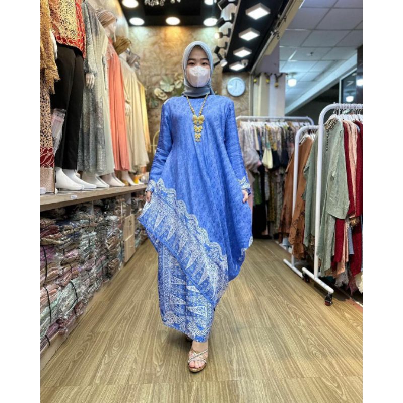 setelan rok batik viscose semi sutra