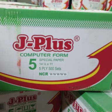 

Kertas Continous Form 14 7/8x11 5 ply NCR Warna / Putih