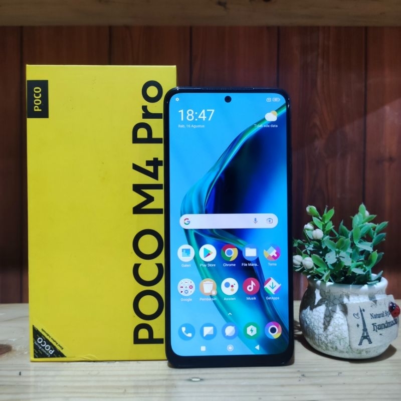 Hp Second Poco M4 Pro 8/256GB fullset ori
